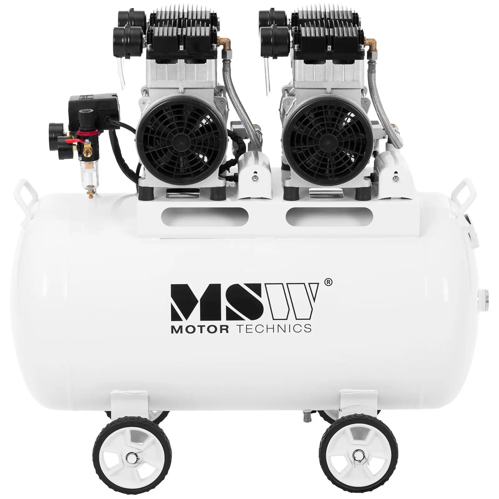 Bezolejový kompresor - 100 l - 3000 W (Frekvence [Hz]: 50)
