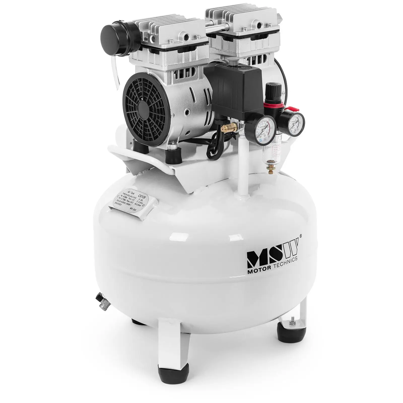 Compressor sem óleo - 30 l - 750 W