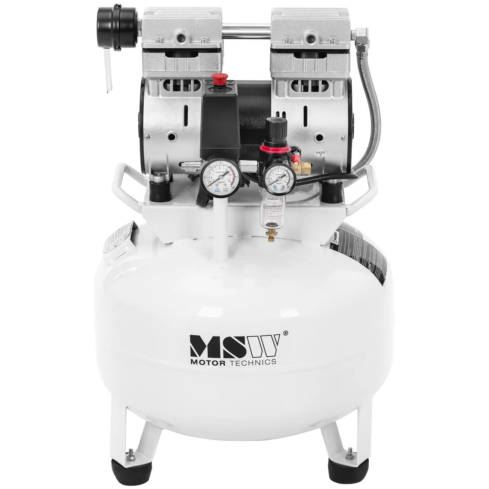 Bezolejový kompresor - 30 l - 750 W (Doba nafouknutí: 170 s)