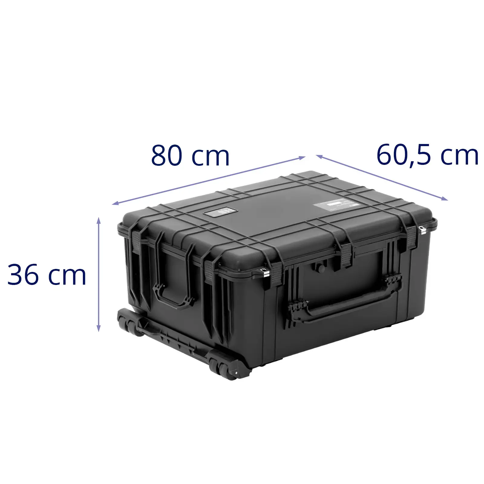 Werkzeugtrolley - wasserdicht - 79 x 59,5 x 36,5 cm - Teleskopgriff