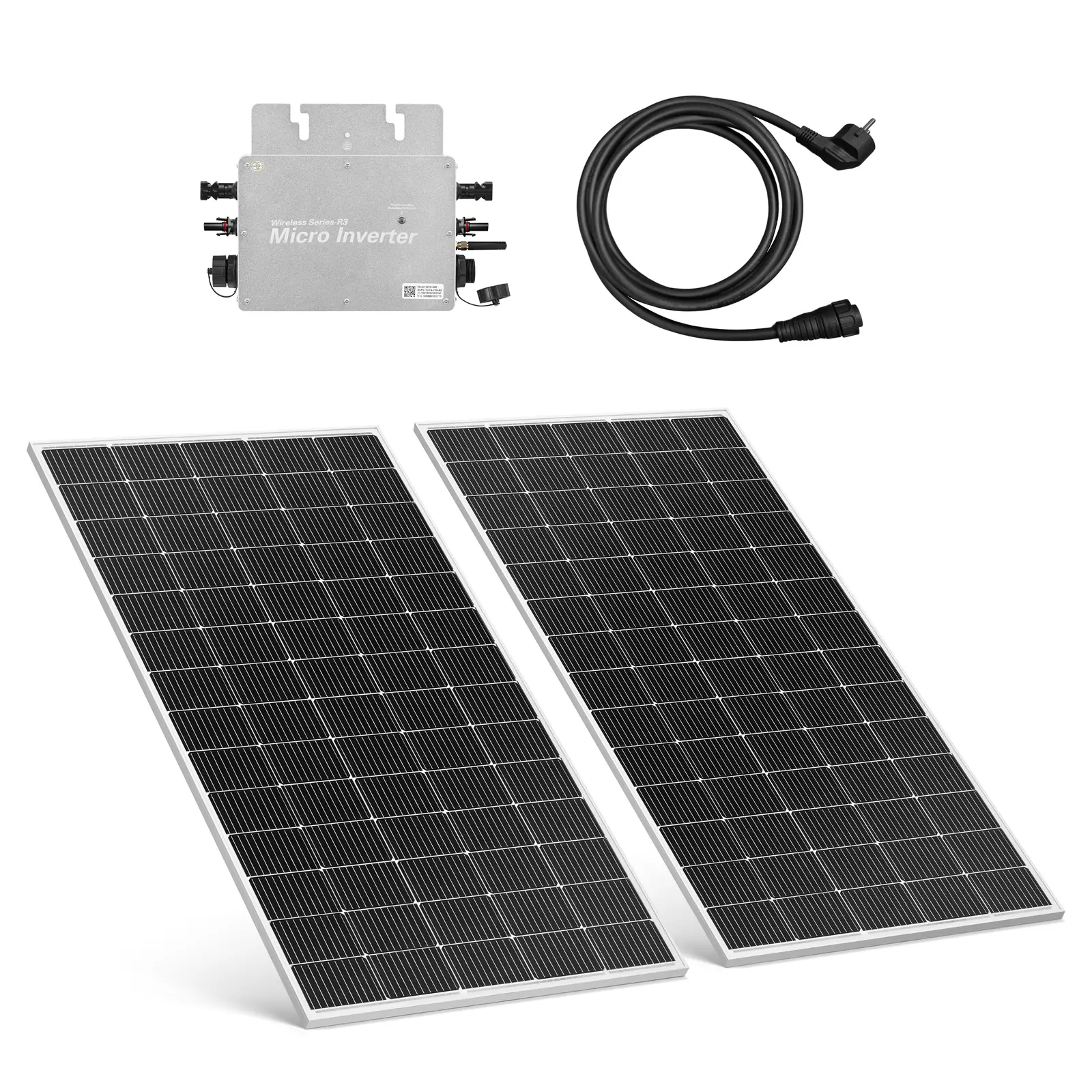 Zonnepanelen - 600 W - WiFi/App - Plug & Play - complete set