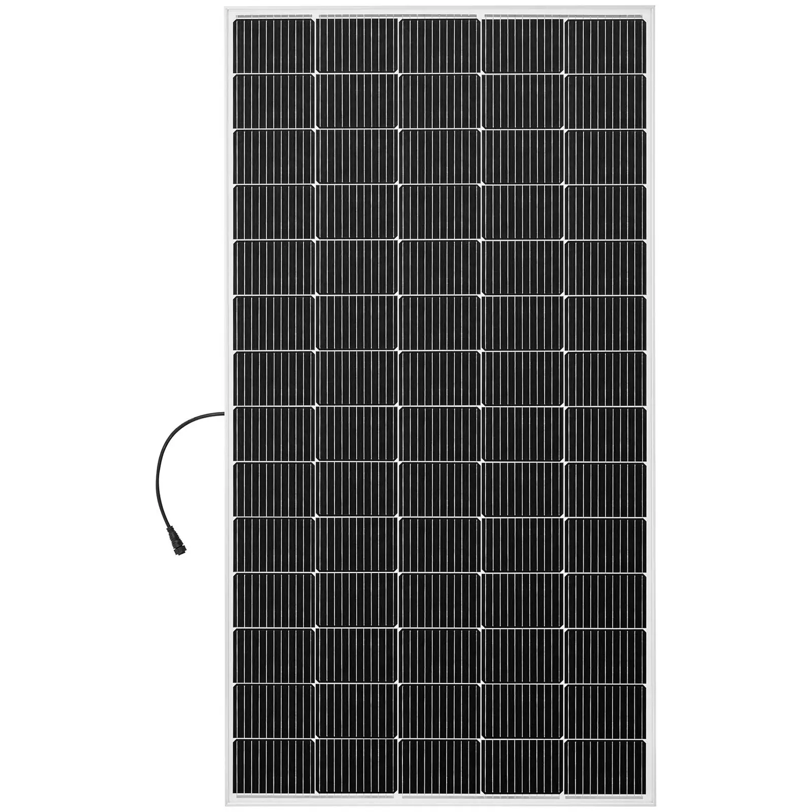 Solceller for balkong - 600 W - 2 monokrystallinsk panel - plug-and-play komplett sett