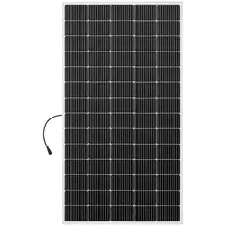 Erkély napelem rendszer - 600 W - 2 monokristályos panel - csatlakoztatható teljes készlet 