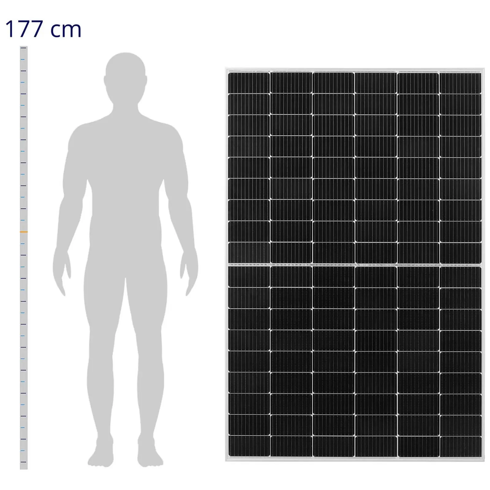 Occasion Panneau solaire pour balcon - 350 W - monocristallin - Kit complet prêt à brancher