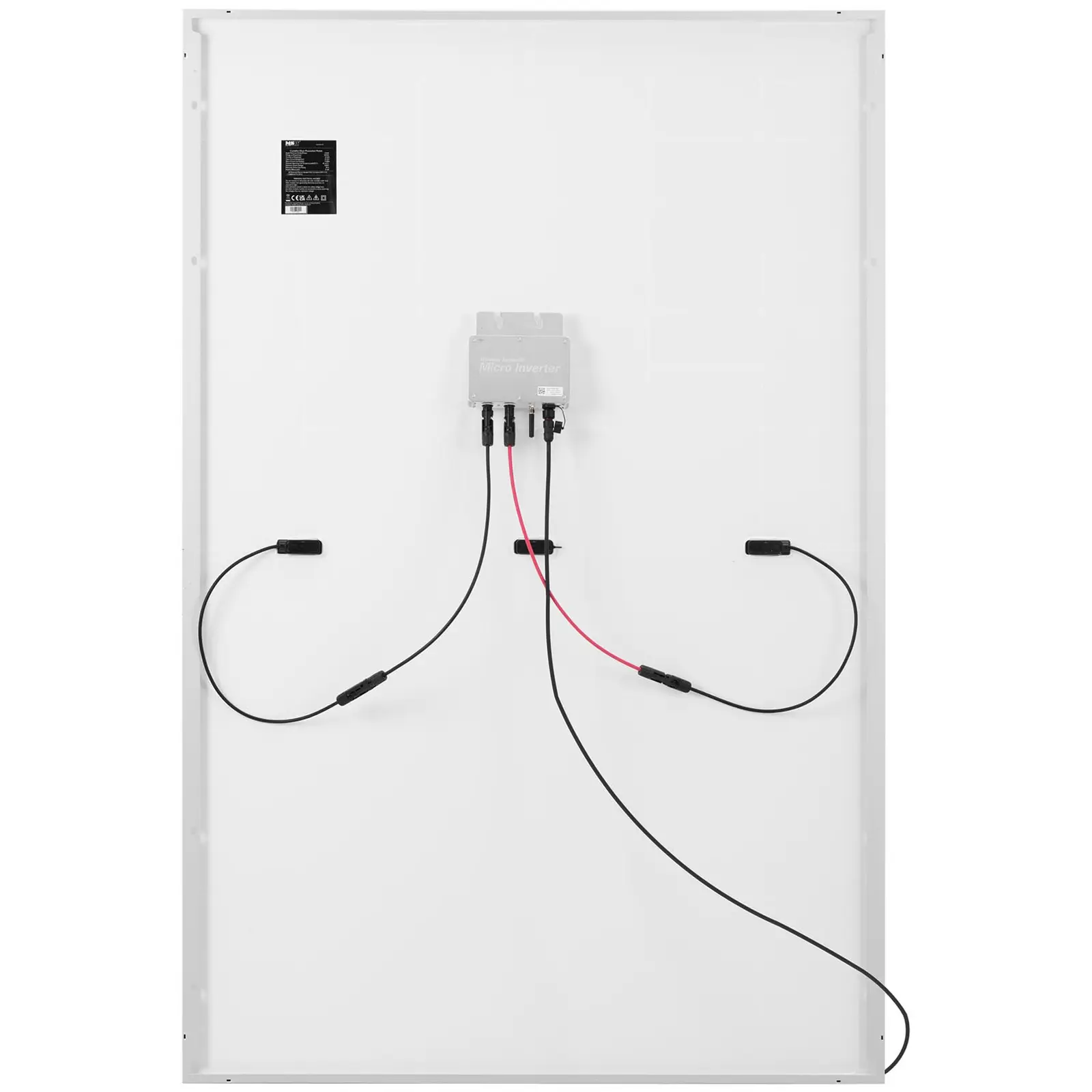 Ocasión Central eléctrica para balcón - 350 W - 1 panel monocristalino - set completo preparado para conectar