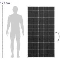 Solceller til altan - 400 W - monokrystallinske solceller - komplet sæt klar til tilslutning