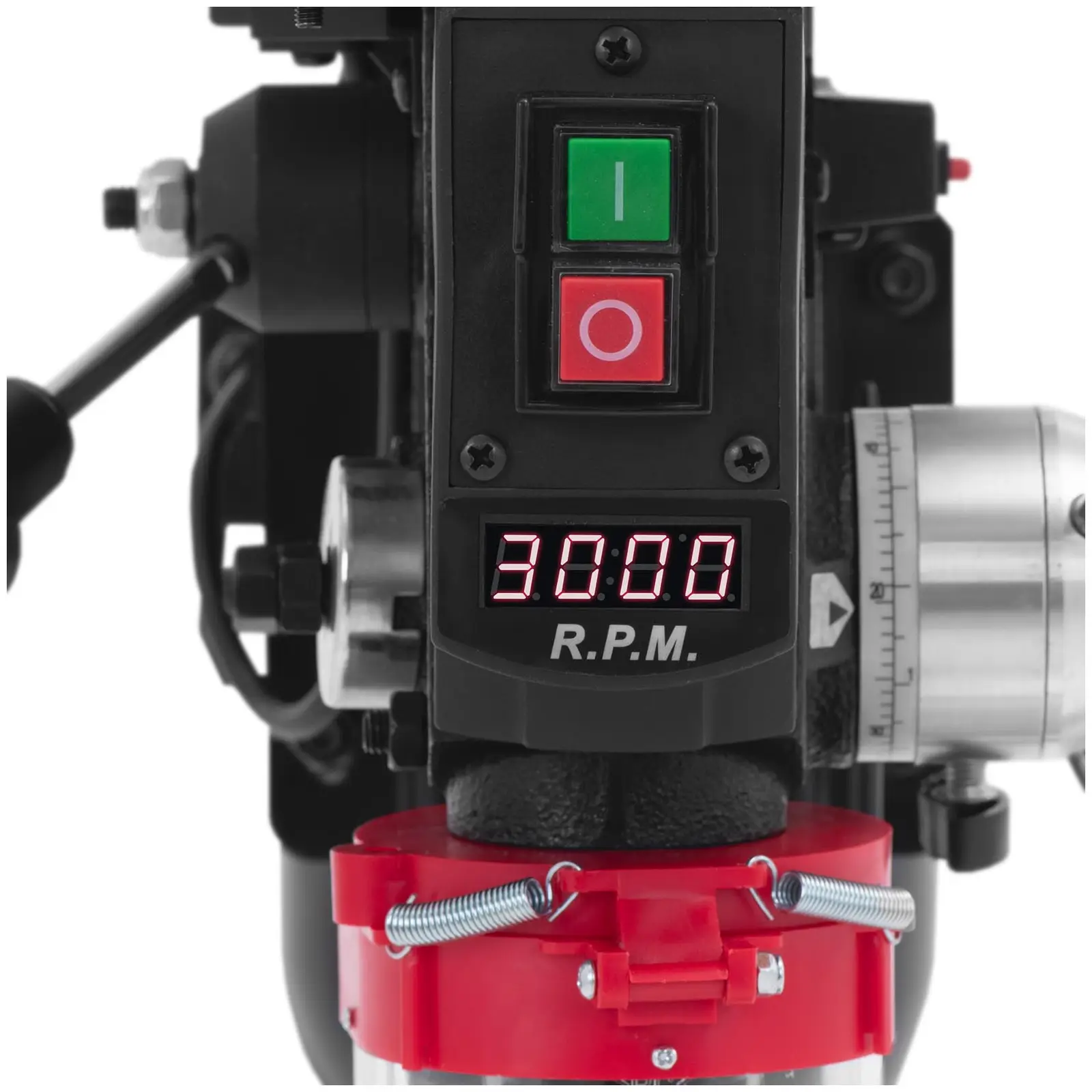 Stojanová vrtačka - 550 W - 5 stupňů výkonu - Ø 13 mm (Vysunutí pracovního stolu [mm]: 250)