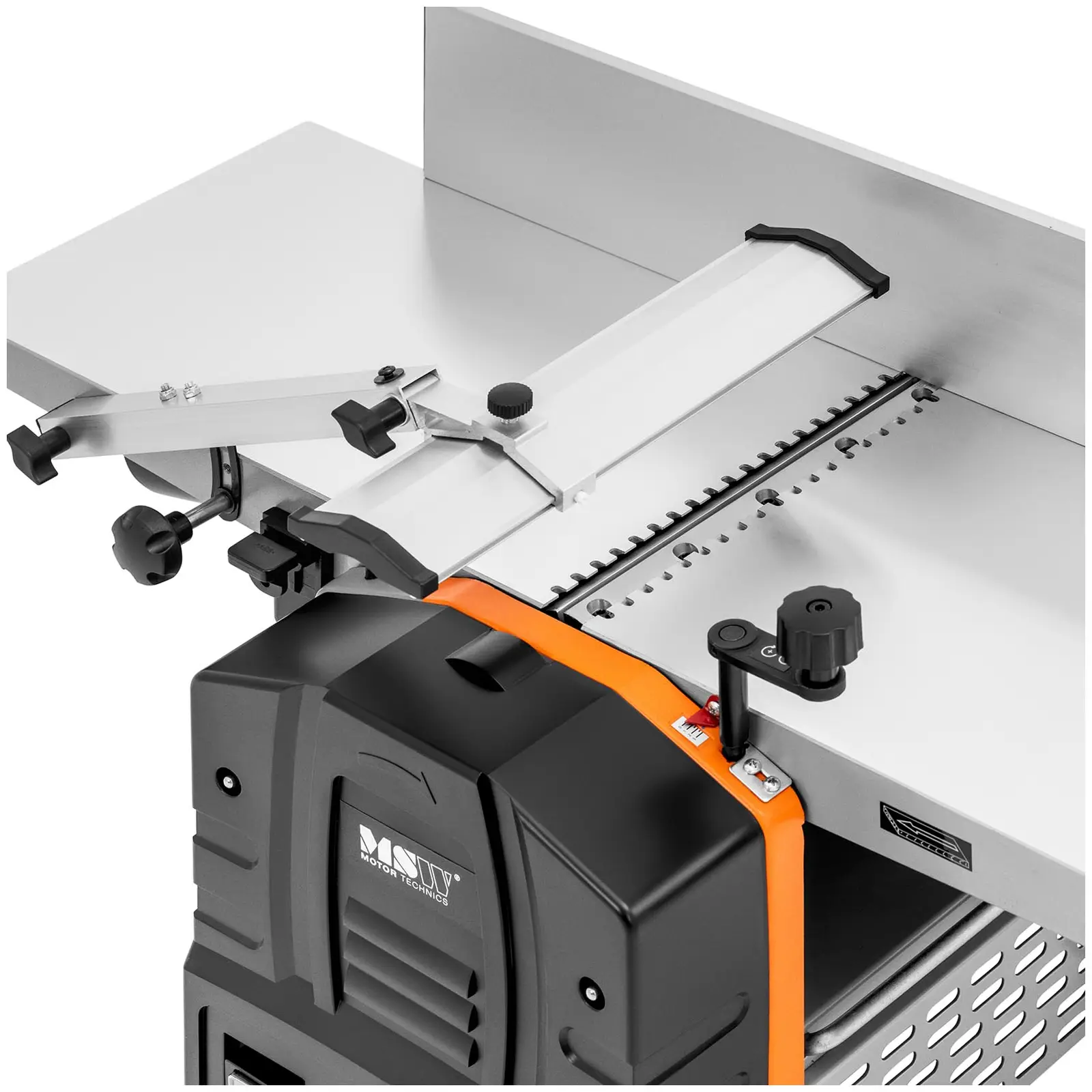 Raboteuse dégauchisseuse - 2 en 1 - 1500 W - 2 lames - largeur de 252 mm