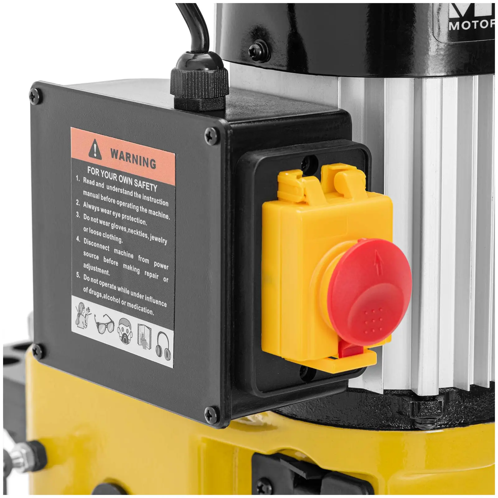 Mortezor - 370 W - până la 76 mm adâncime de mortezare (Dimensiune: dimensiunea bucșei 19.05 mm)