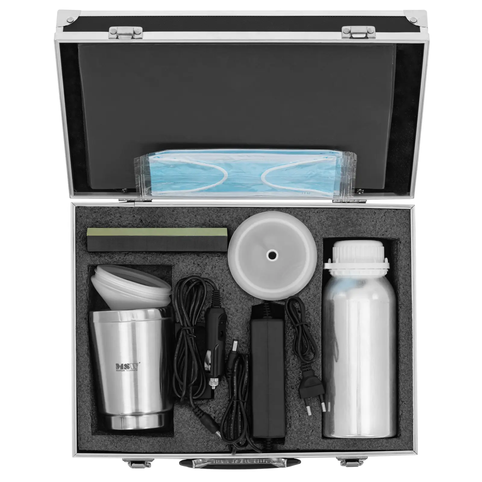 Kit rénovation phares - par polymérisation - 800 ml (Nombre d'éléments: 17 Pc)