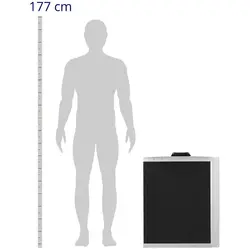 Auffahrrampe - 61 x 74 cm - 272 kg