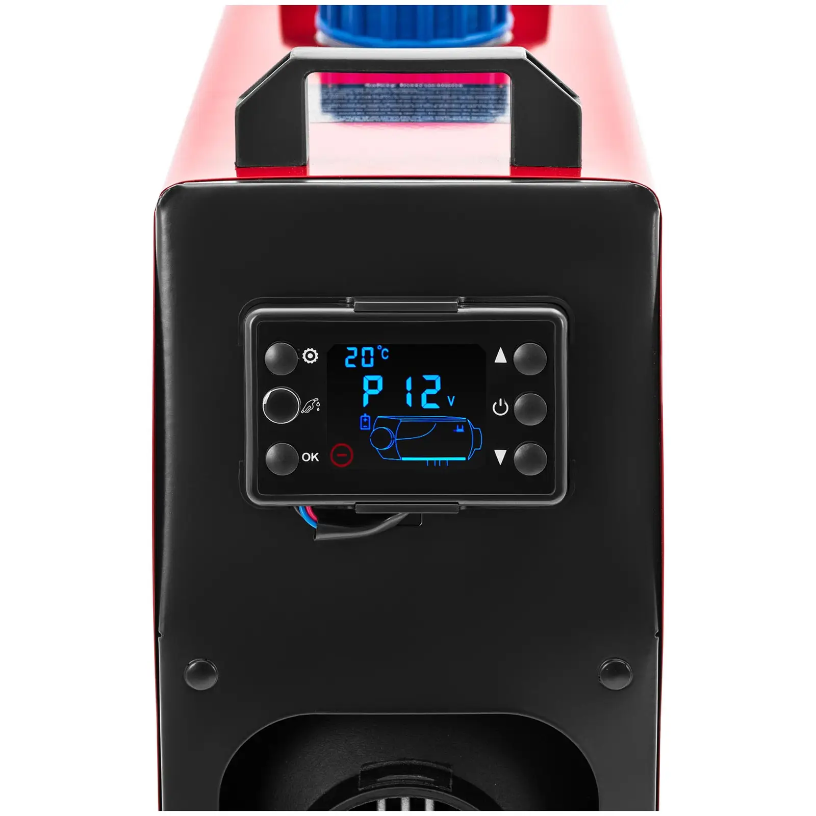 Nezávislé naftové topení - 12 V - 5 kW - nádrž 5,5 l (Časovač: Ano)