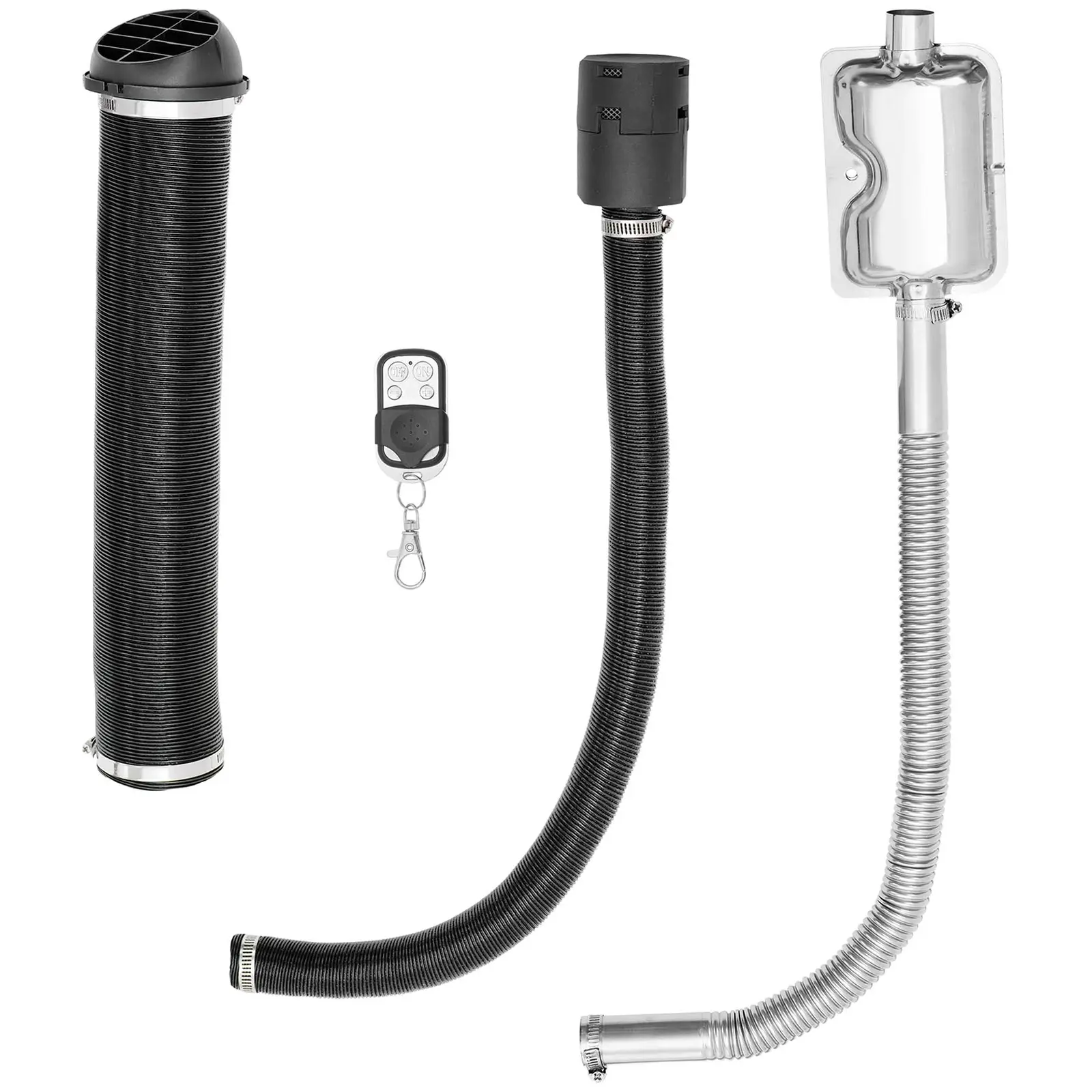 Nezávislé naftové topení - 12 V - 5 kW - nádrž 5,5 l (Spotřeba kapaliny: 0.48 l/h)