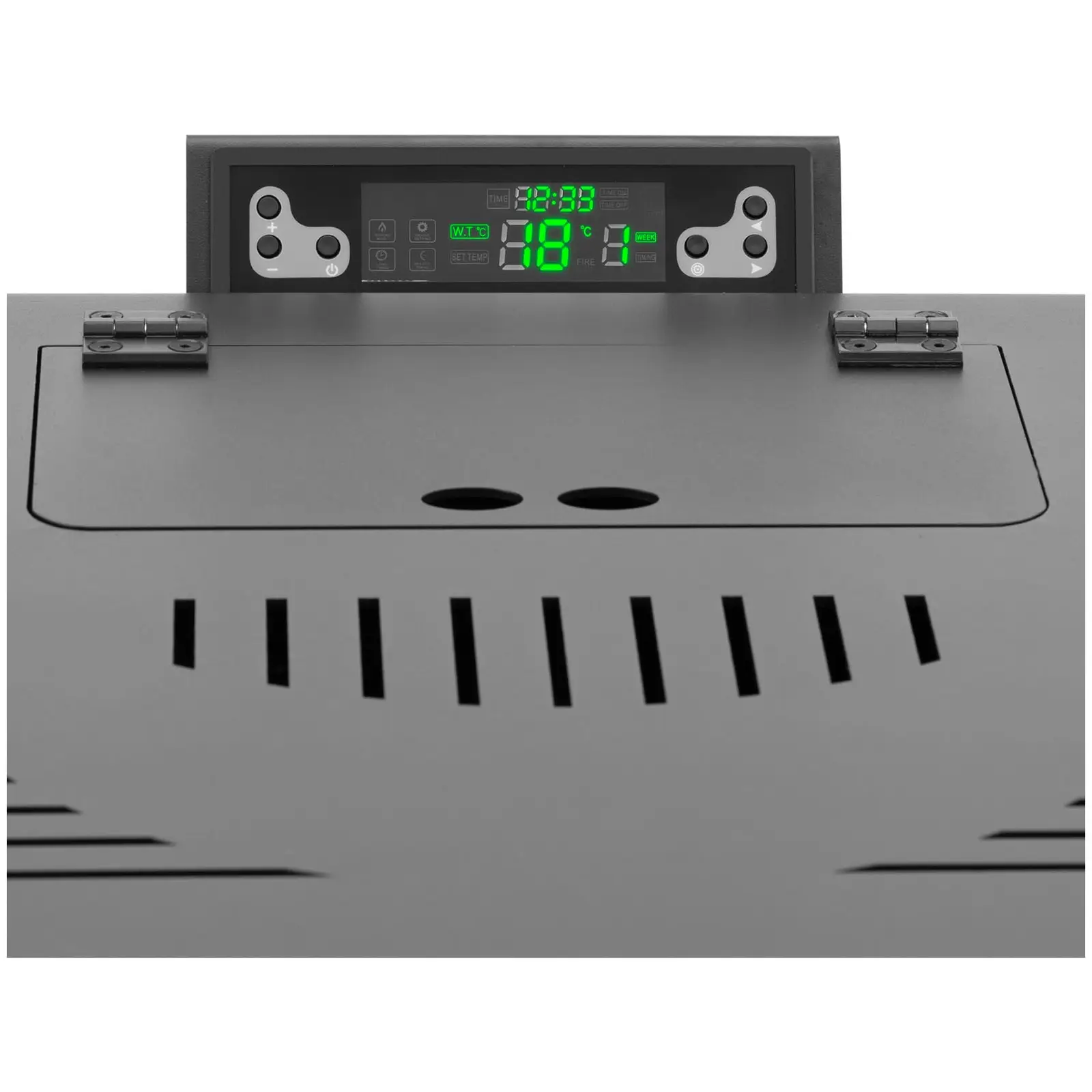 Poêle à granulés hydro - 20 kW - pour 380 m³ / 25 L d'eau (Capacité du réservoir: 22 kg)