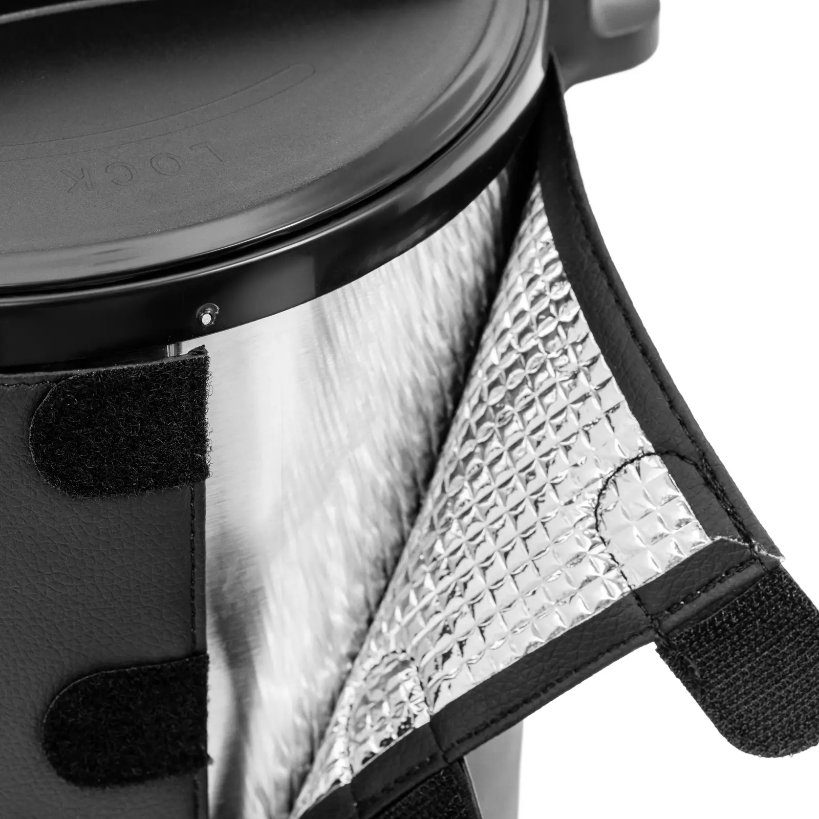 Vařák na vosk na svíčky - elektrický - 6,5 l - 1 500 W (Barva: Černá)