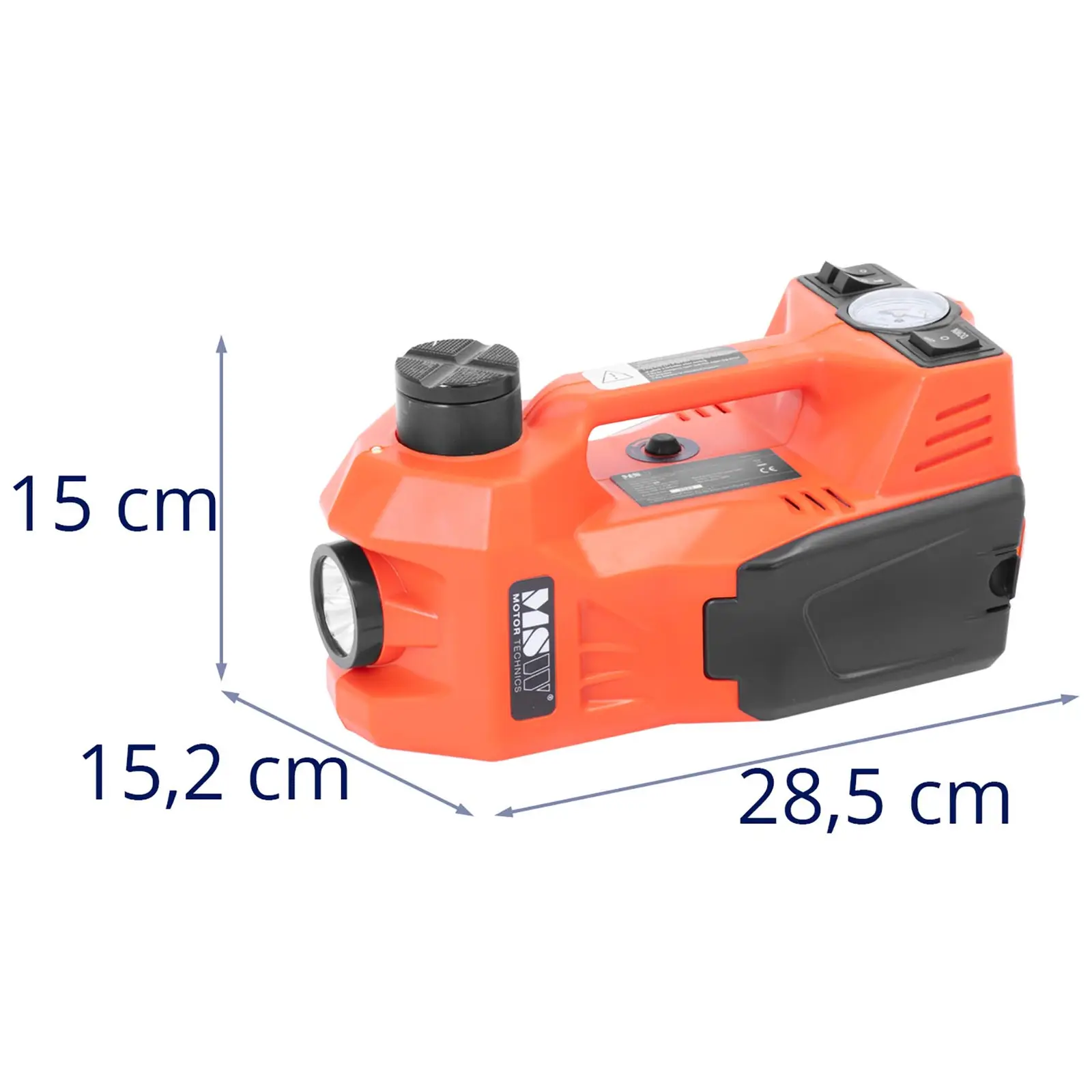 Cric électrique - kit de changement de roue - multifonction