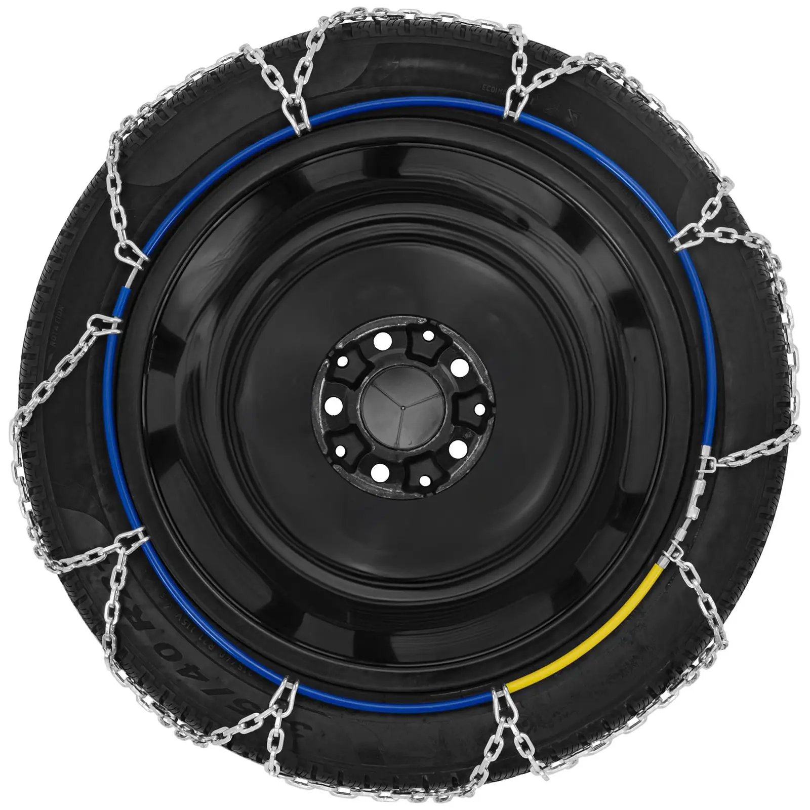 Chaînes à neige - 4x4 - 16 mm - EN 16662-1 - tailles de roues : 9×15 / 245/65 r17 / 255/50 r19 et autres (Fonctionnement sur batterie(s): Non)