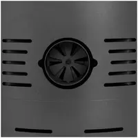 Malkinė krosnelė - didžiausia galia 7,2 KW - didelis efektyvumas - reguliuojama ventiliacija - aukščiausios kokybės plienas ir ketus