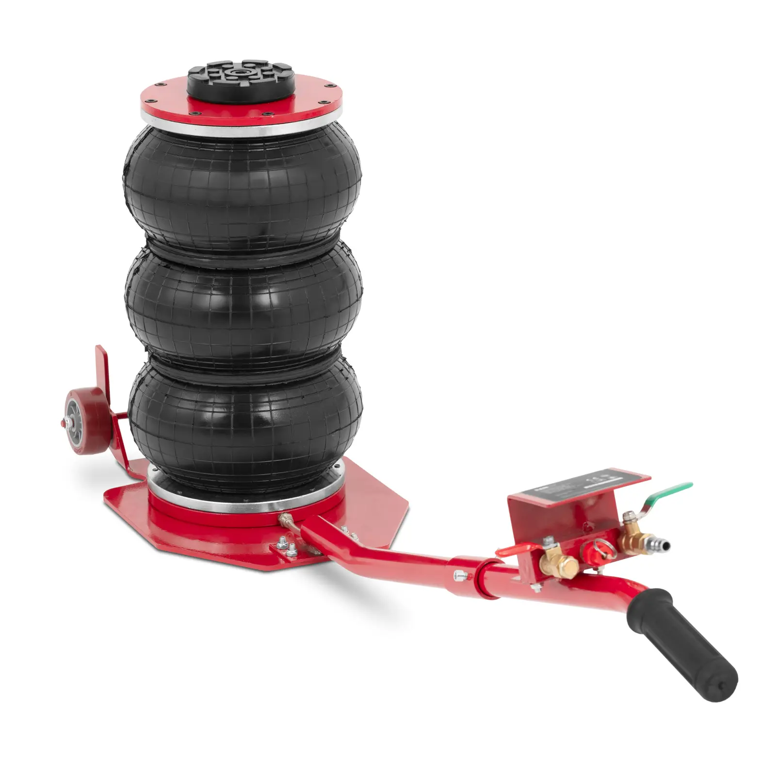 Pneumatischer Wagenheber - 3 t -  3 Luftkissen - bis 40 cm - Griff 75 cm