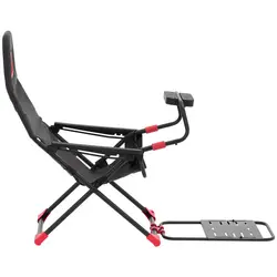 Závodní herní židle - ocelový rám - skládací