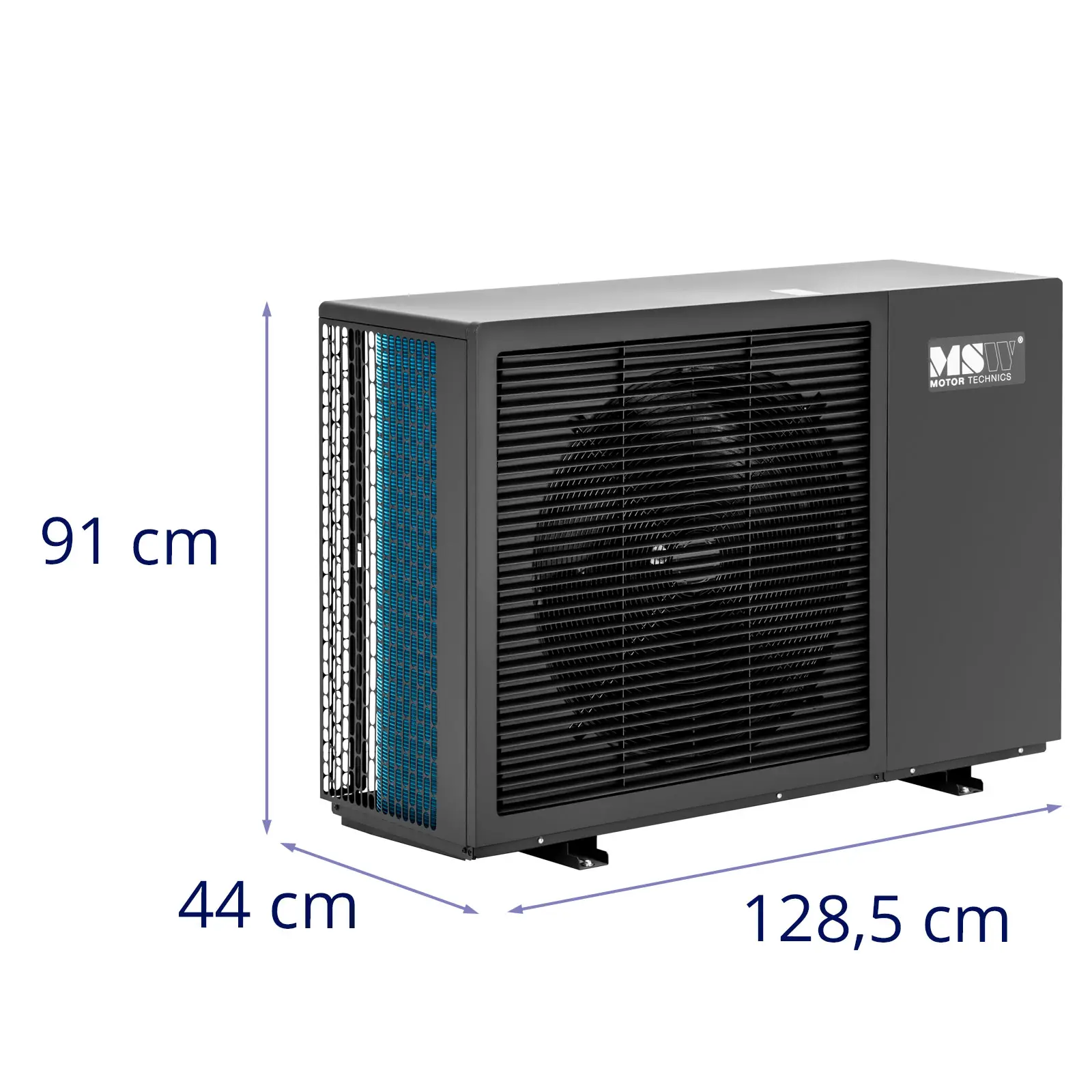 Luft-Wasser-Wärmepumpe - mit Heiz- und Kühlfunktion - 5,85 KW - 400 V