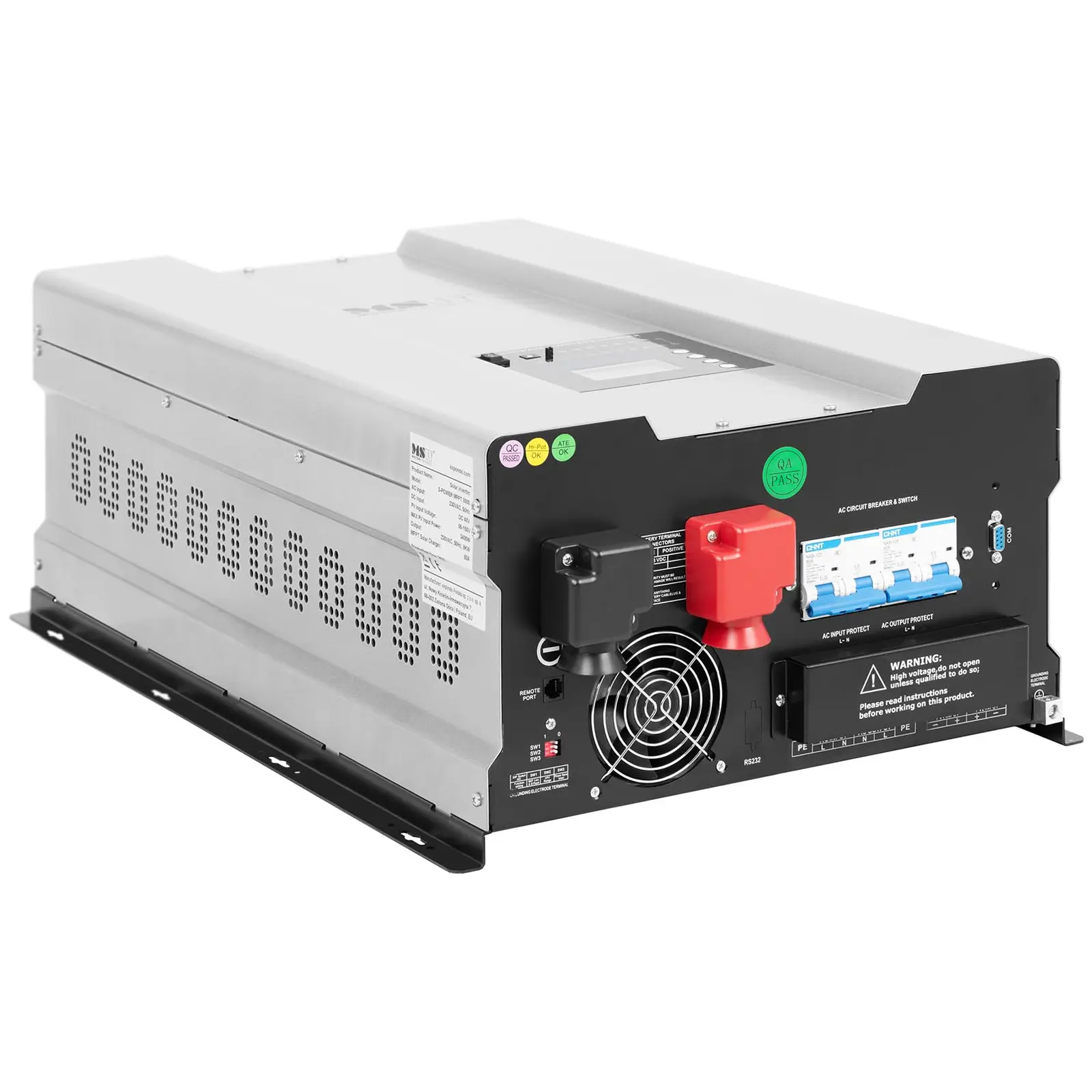 Inverter - MPPT - off-grid - 8 kW - 88 % effektivitet