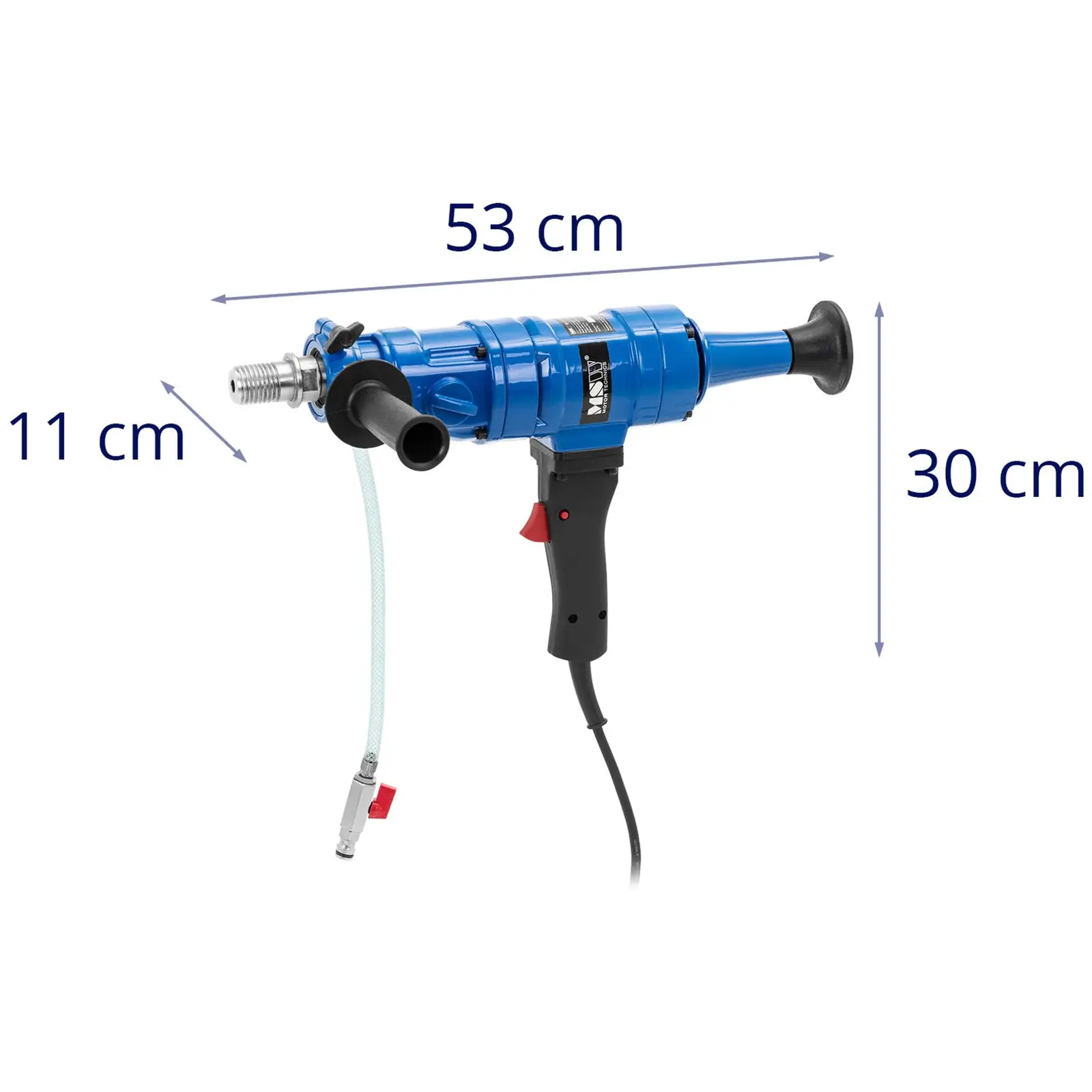 Jádrová vrtačka - 1 500 W - 2 100 ot/min (Barva: Oranžová)