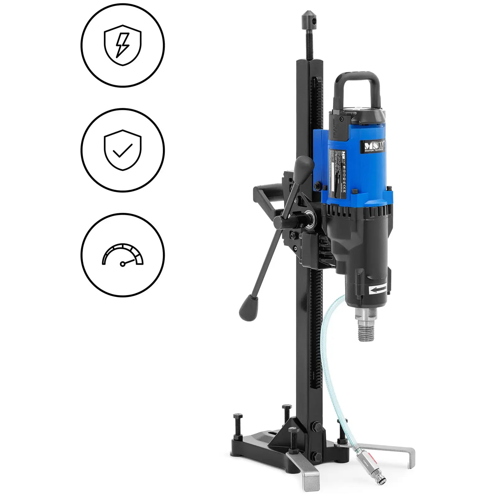 Carotatrice con supporto - 3.200 W - 750 giri/min