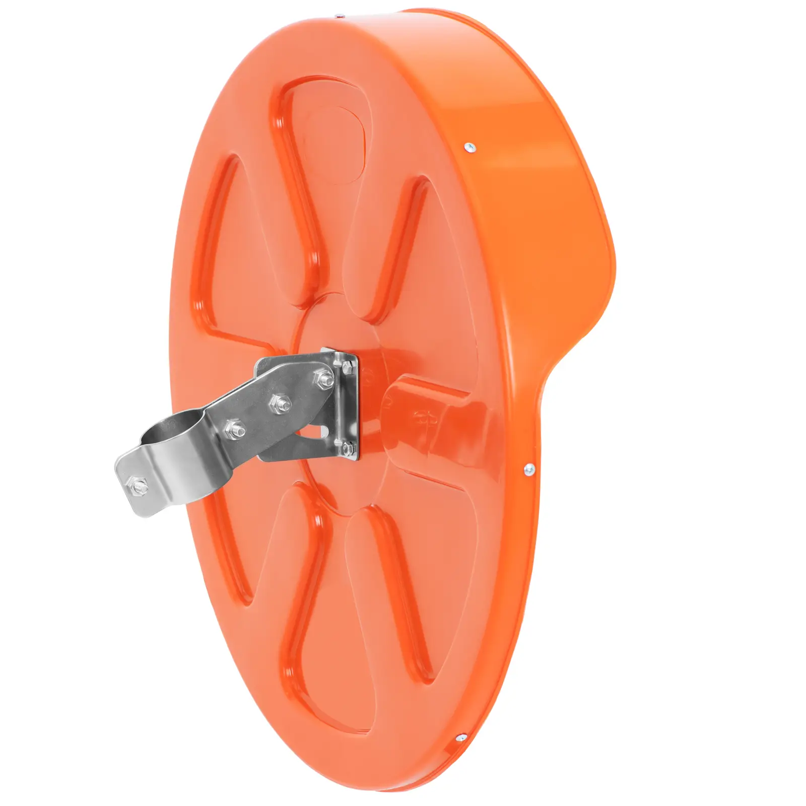 Dopravní zrcadlo - Ø 60 cm - 130° - kulaté - oranžové (Zakřivení [°]: 130)