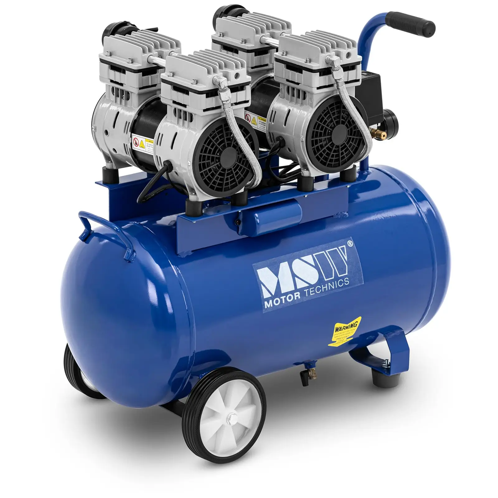 Oil-free Compressor - 50 L - 2 x 750 W