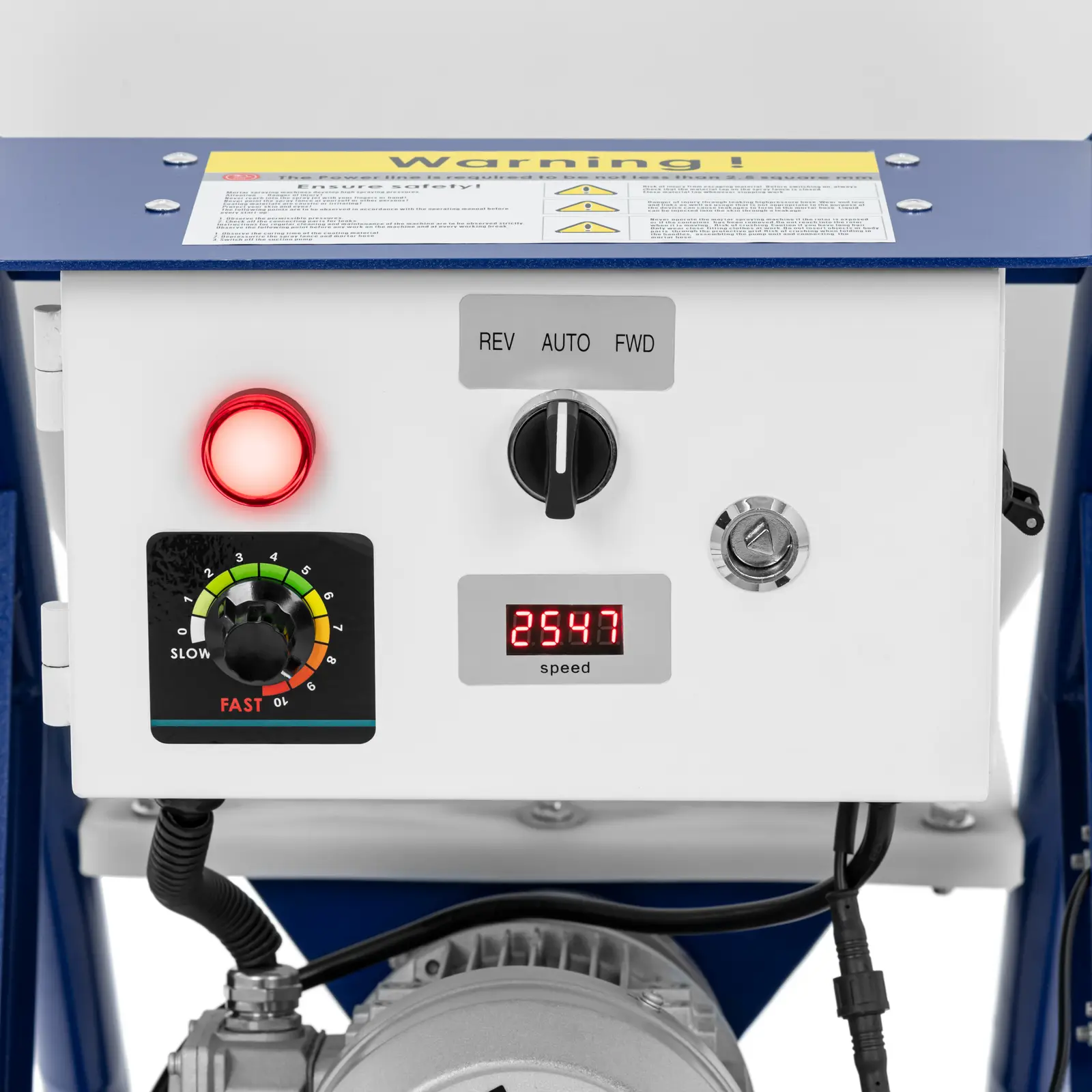 Mașină de tencuit - 20 bar - 40 litri - 15 l/min - 2200 W (Cablu de alimentare: 2.5 m)