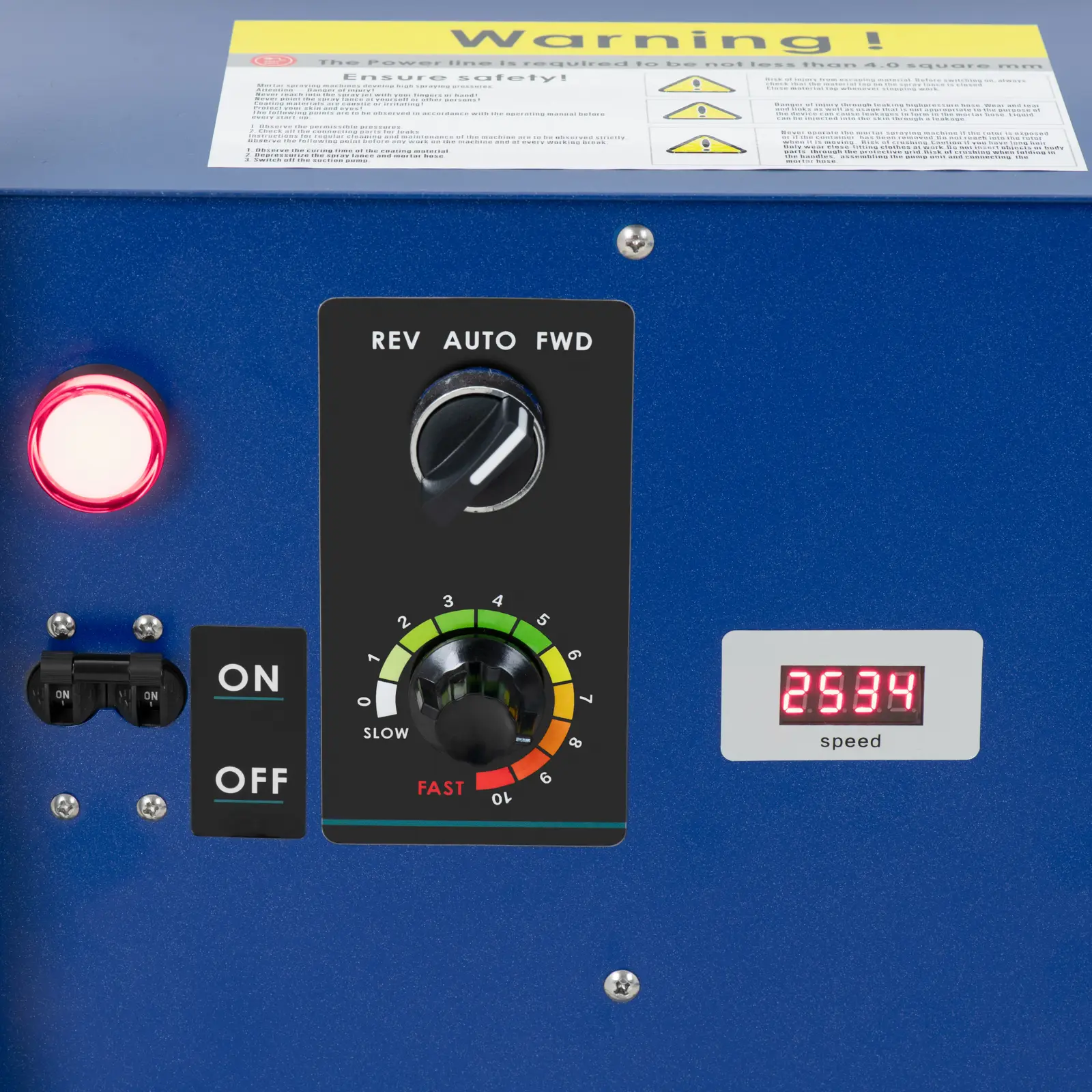 Projeteuse enduit - 30 bar - 40 L - 18 l/min - 2800 W (Cordon(s) d'alimentation: 2.5 m)