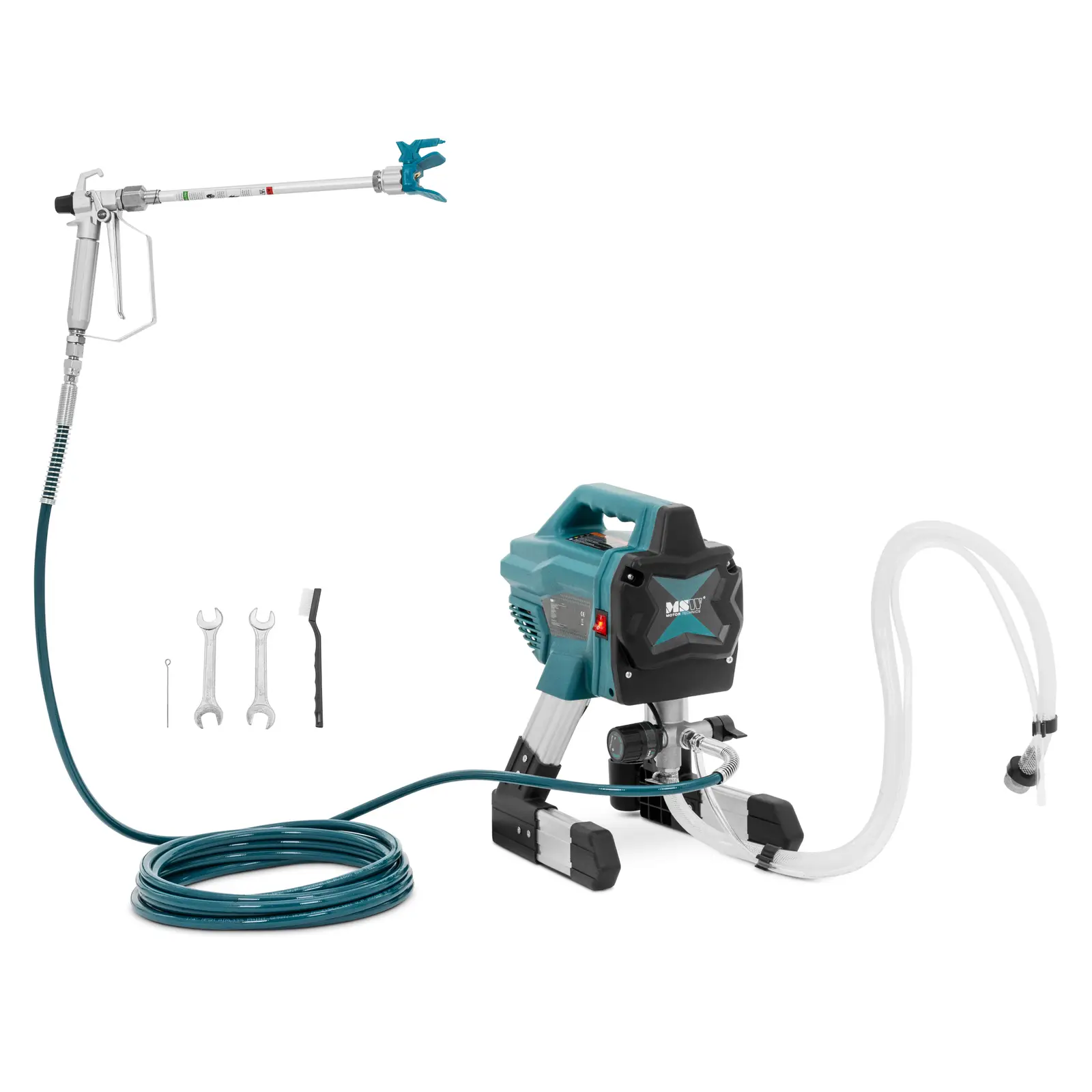 Airless Paint Sprayer - 1.4 l/min - 200 bar - 7.5 m hose