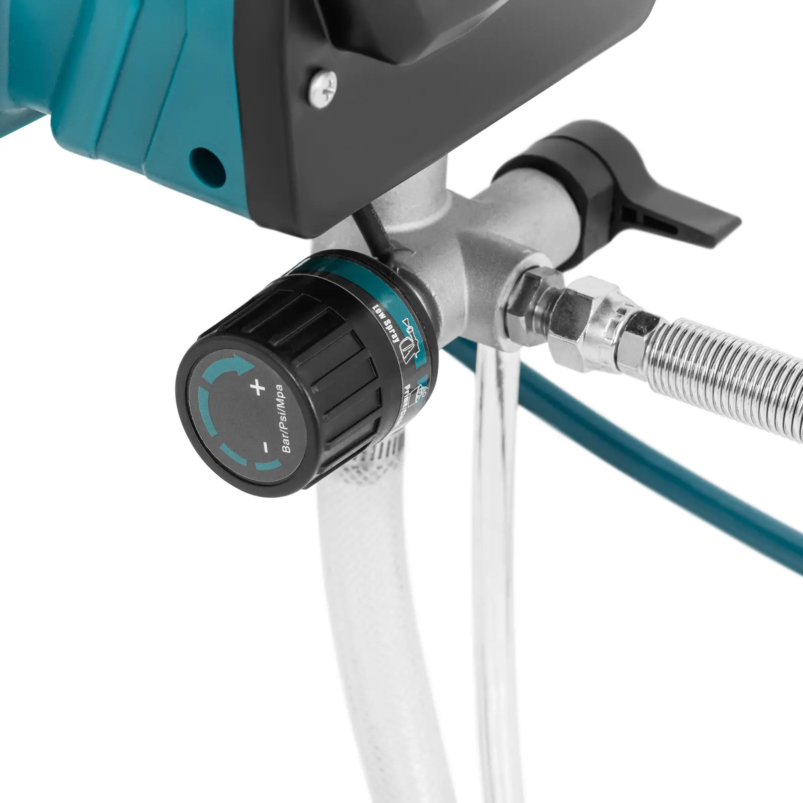 Airless-Farbsprühsystem - 1,4 l/min - 200 bar - 7,5 m Schlauch - mobil (Stromkabel: 1.5 m)