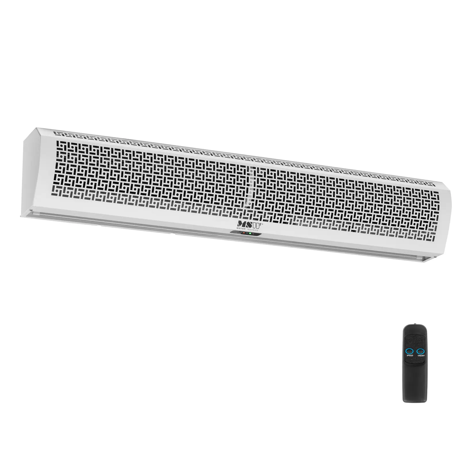 Rideau d'air - 1,2 m - 3 030 m³/h - télécommande - 170 W