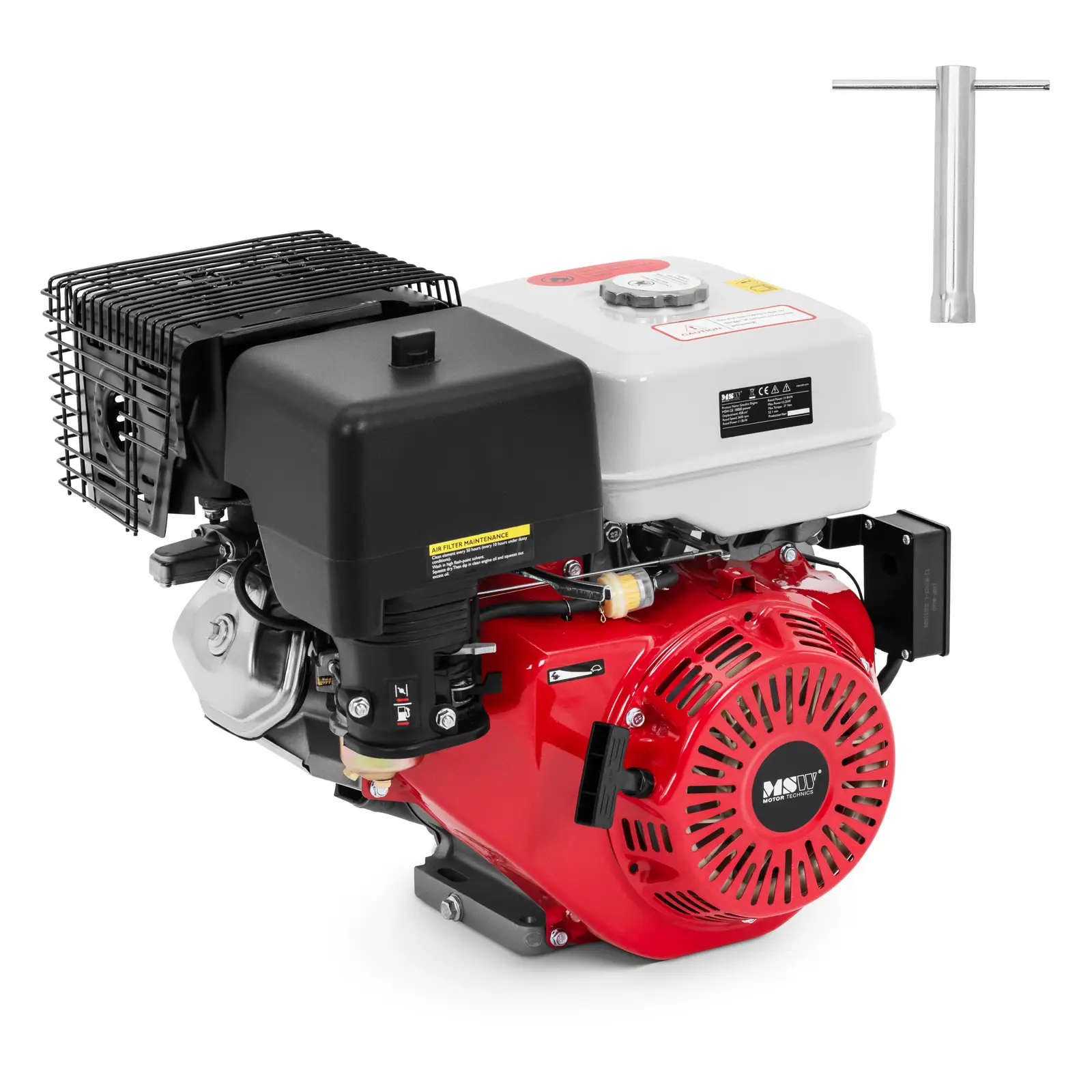 Čtyřtaktní motor - 16 k - jednoválec - elektrický startér