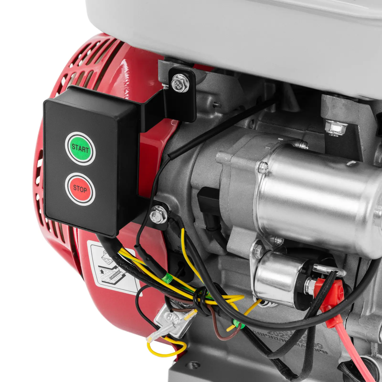 Čtyřtaktní motor - 16 k - jednoválec - elektrický startér (Maximální výkon: 13.2 kW)