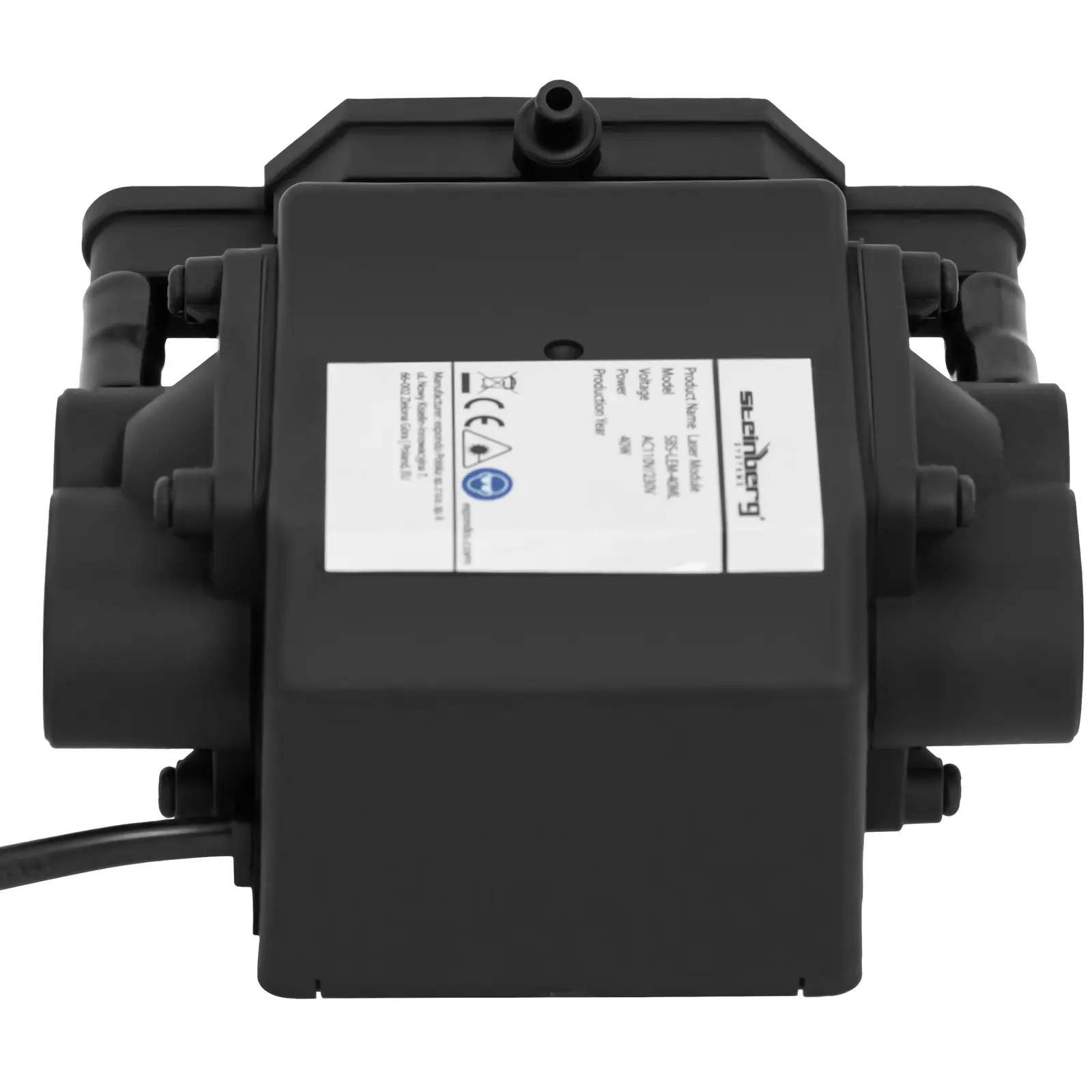 Air Assist Laser Module - με σταθερή πλάκα εστίασης - 10 W - 27 l/min - για κοπτικά λέιζερ / χάρακτες λέιζερ