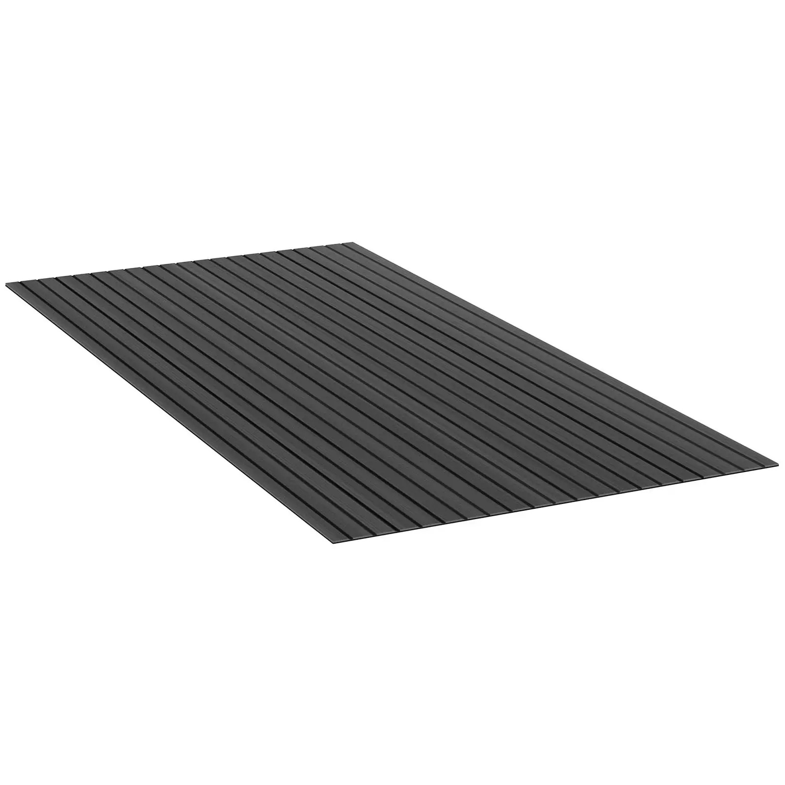 Boot-Bodenbelag - 240 x 120 cm - anthrazit/schwarz