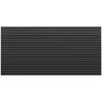 Tapis de sol bateau extérieur - 240 x 120 cm - anthracite/noir