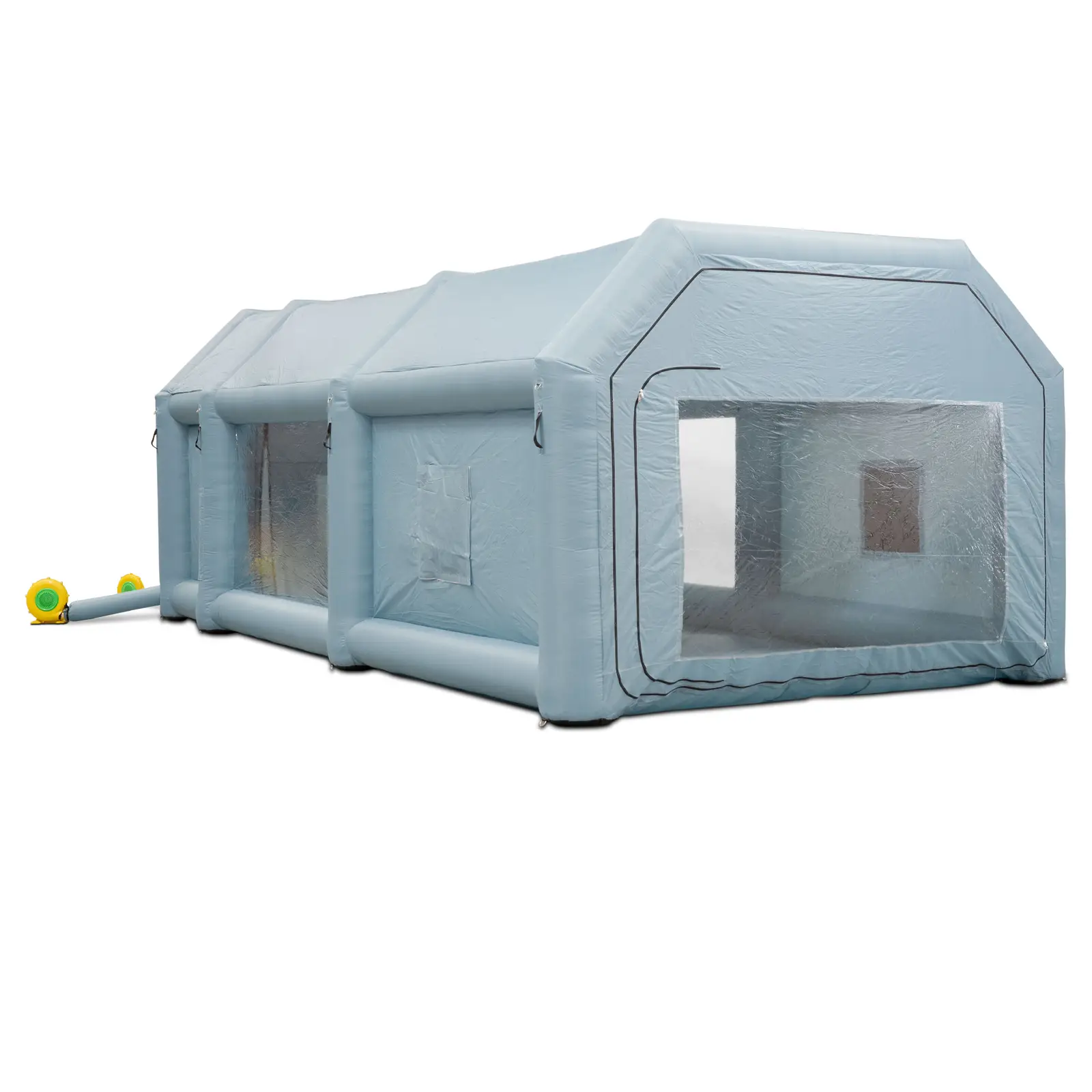 Cabină de pulverizare gonflabilă - 8 x 4 x 2,85 m - ventilator 950 W