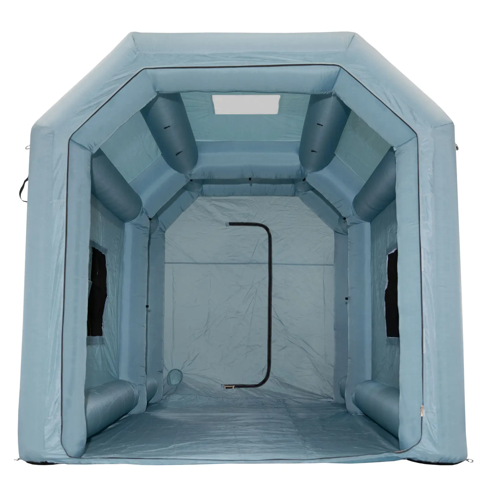 Cabine de peinture gonflable - 4 x 2,5 x 2,5 m - ventilation de 750 W (Puissance de la soufflerie: 370 W)