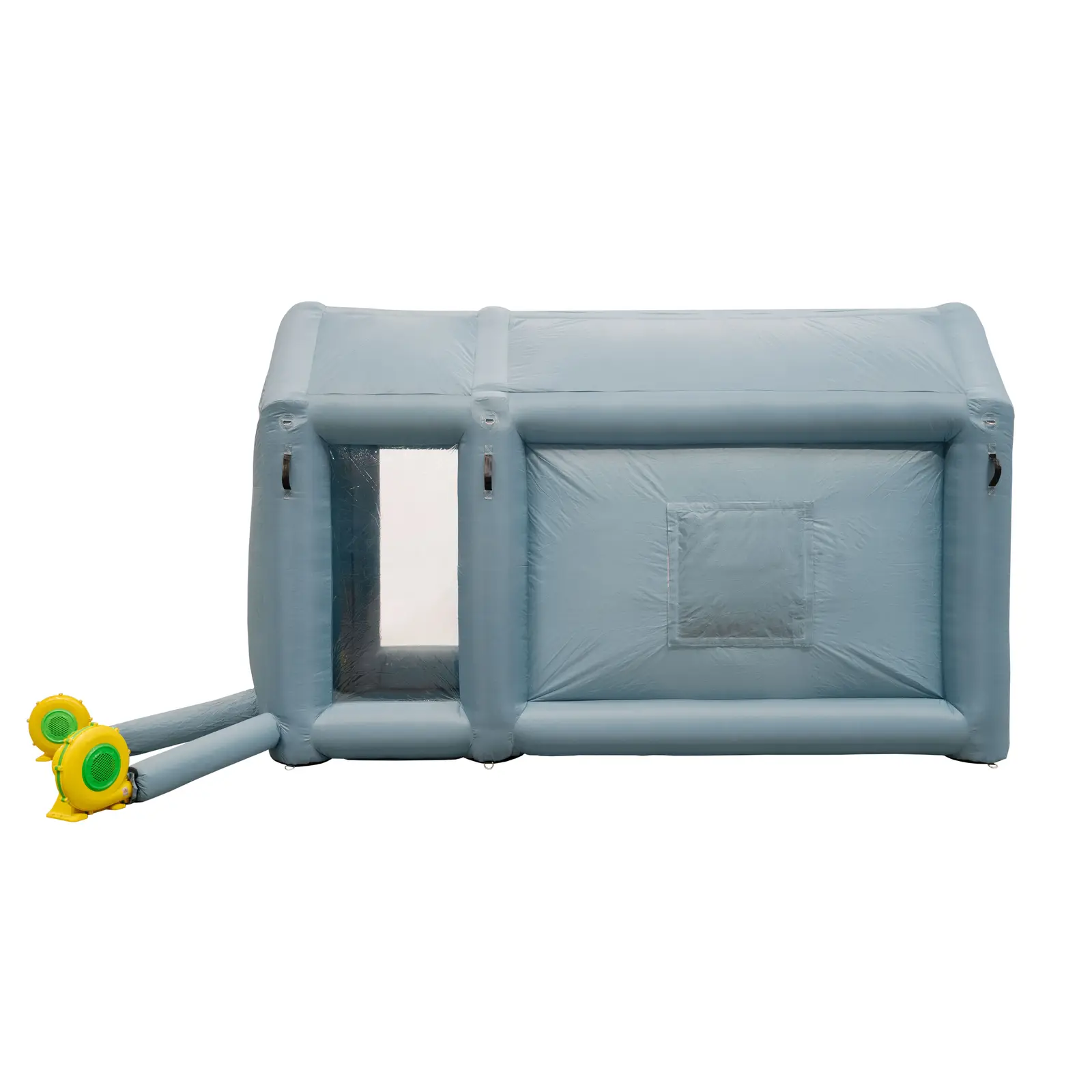 Cabine de peinture gonflable - 4 x 2,5 x 2,5 m - ventilation de 750 W (Nombre de ventilateurs: 2 Pc)