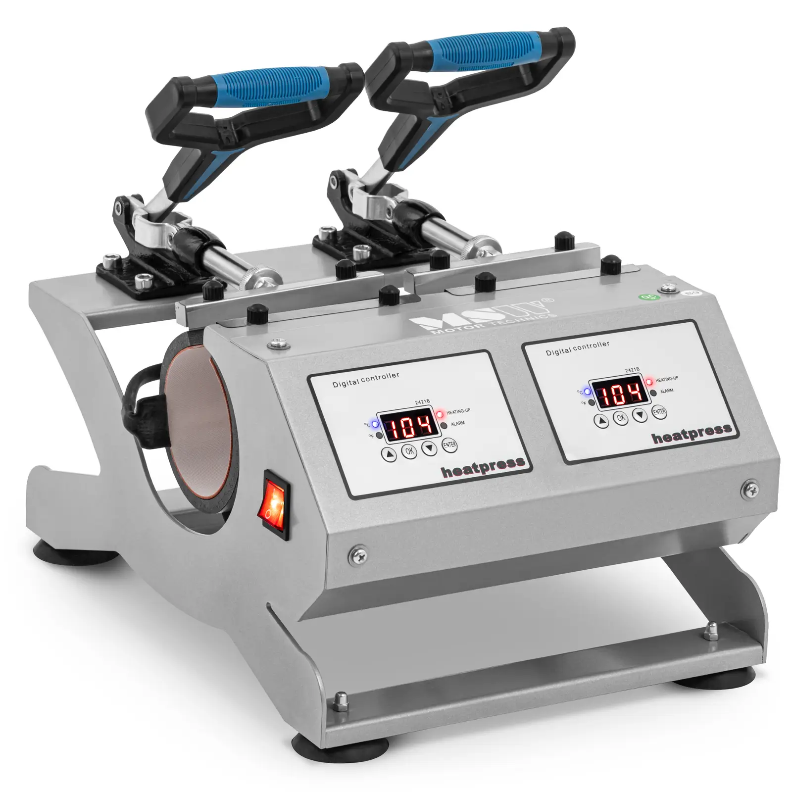 Tassenpresse - doppelt - bis 250 °C - LCD-Anzeige - Timer