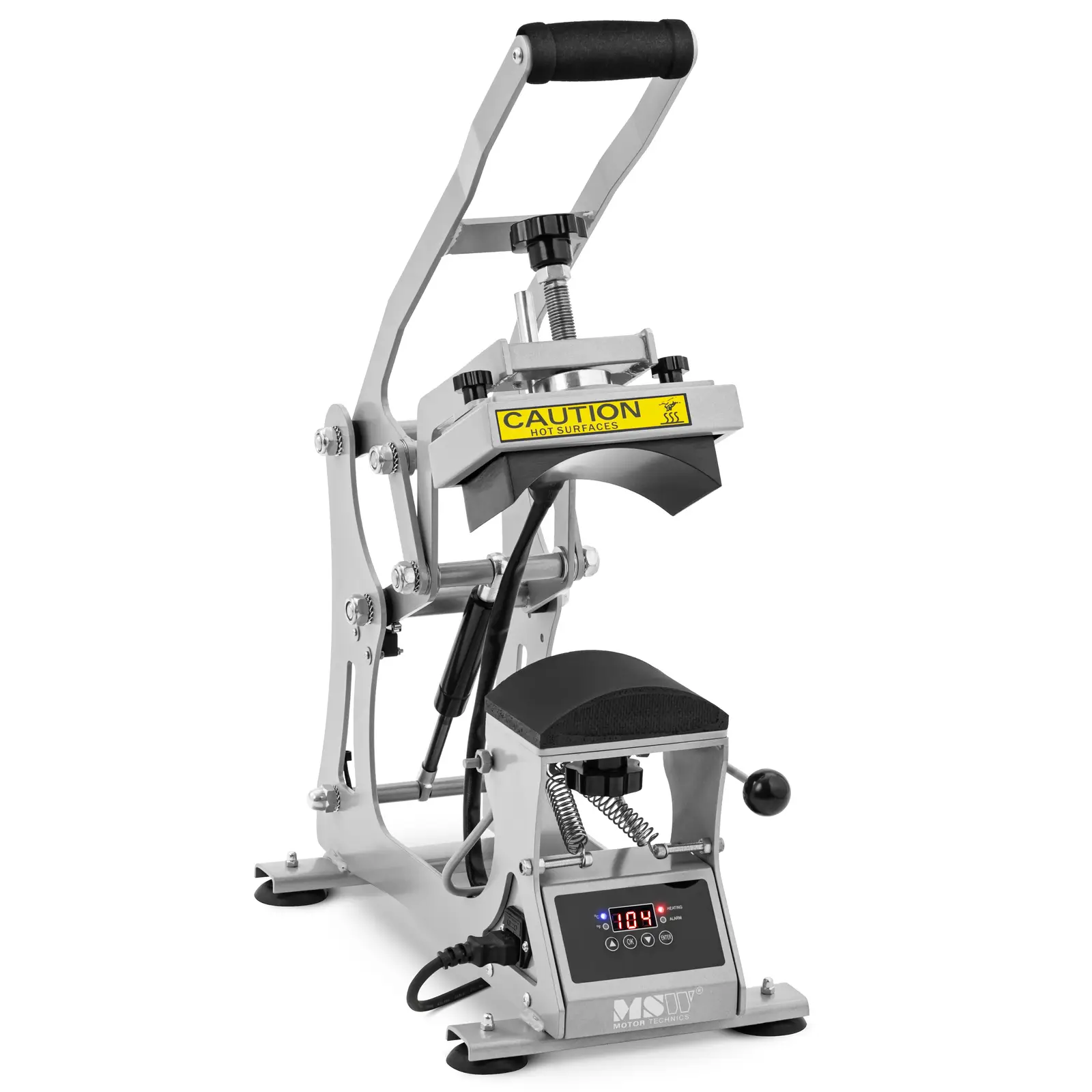 MSW - Kepspress - Upp till 250°C - LCD-skärm - Timer