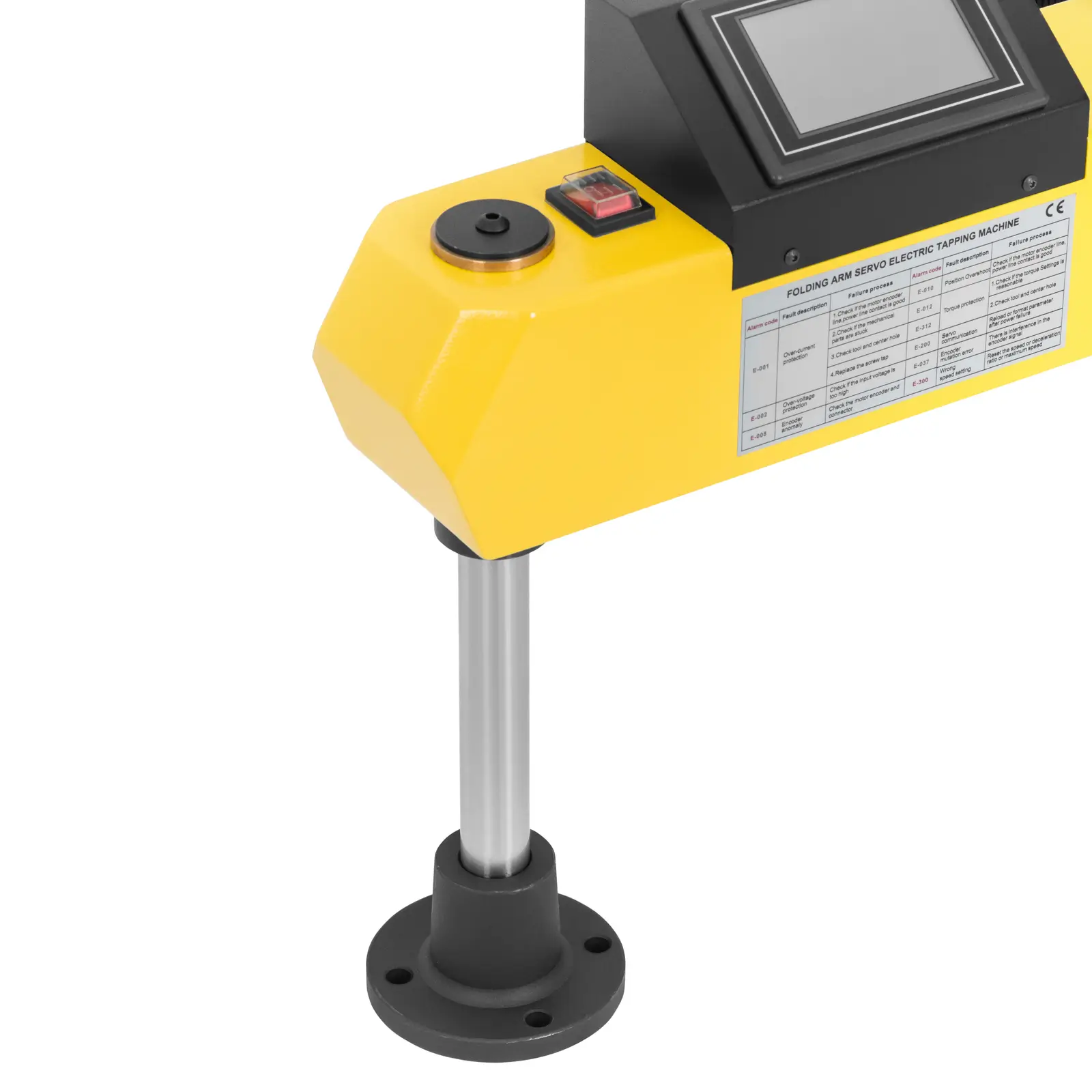 Závitořez - 600 W - 0 až 312 ot/min - M3 až M16 (Přepěťová ochrana: Ano)