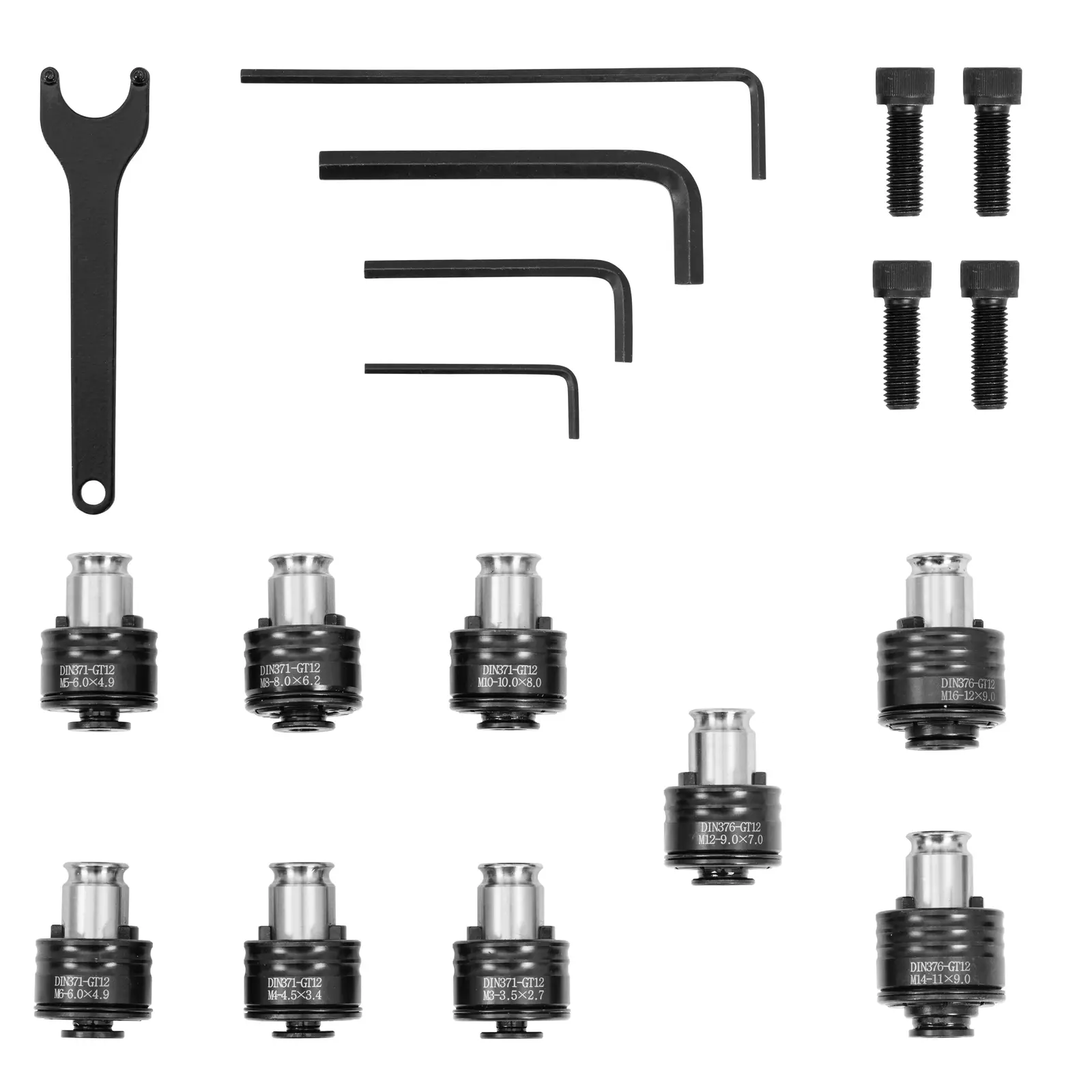 Kierteytyskone - 600 W - 0–312 r/min - M3–M16