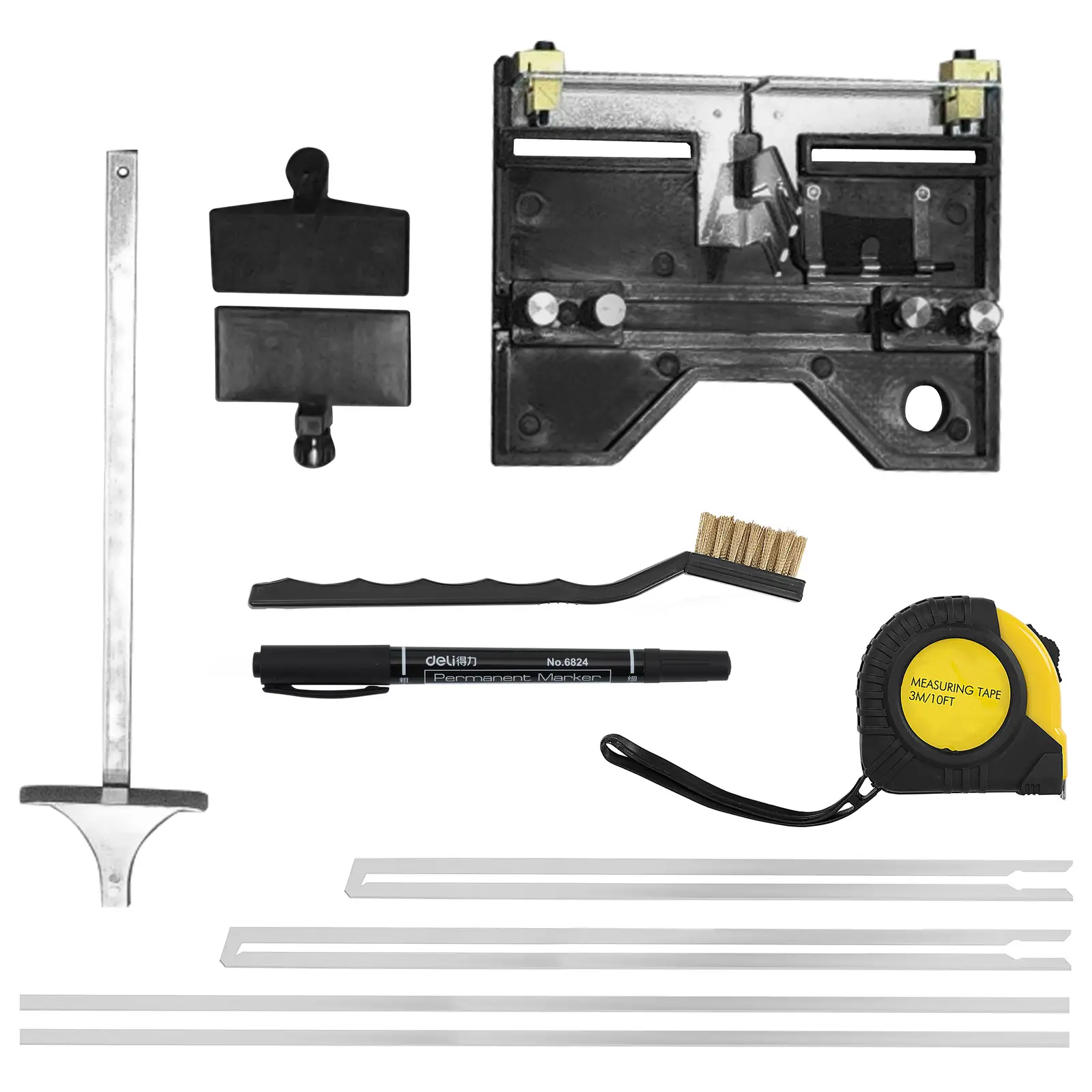 Couteau thermique - 250 W - 500 °C - jusqu'à 200 mm - lame profilée et guide (Puissance [W]: 250)