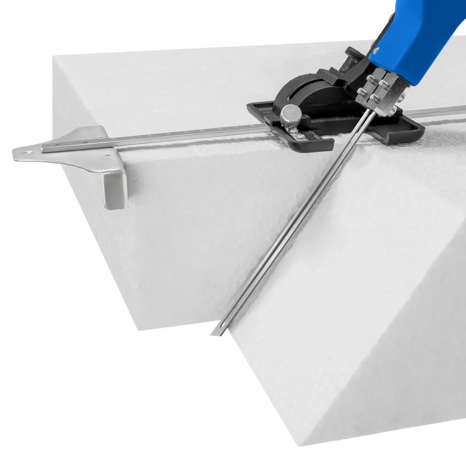 Couteau thermique - 250 W - 500 °C - jusqu'à 250 mm - avec coupe-prise & autres lames (Longueur de lame [mm]: 20 / 27 / 34 (plat) / 100 / 150 / 200 / 250 (droit) / 85 x 35 (profil))