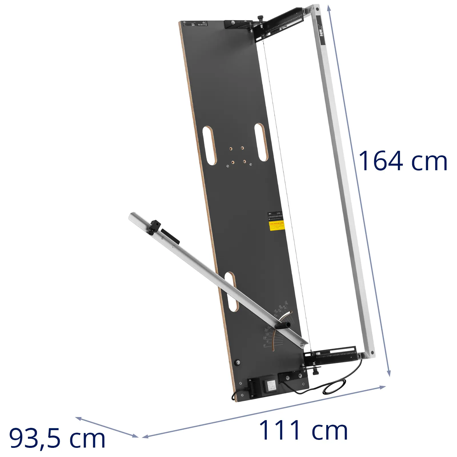 Sada řezačky na polystyren - 200 W - 1 350 mm / 320 mm - s ruční řezačkou - 250 W (Barva: Černá)